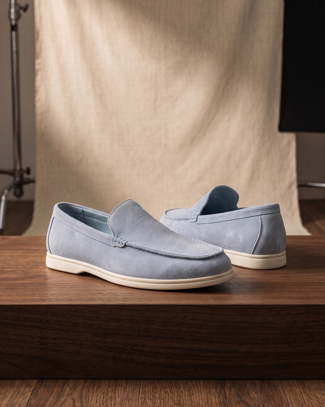 Zeno Men's Suede Loafers
