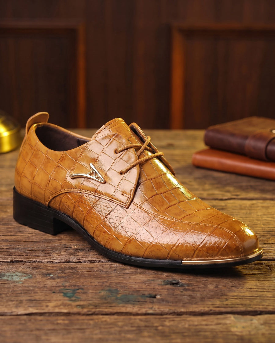 Feliciano Men's Leather Derby Shoes
