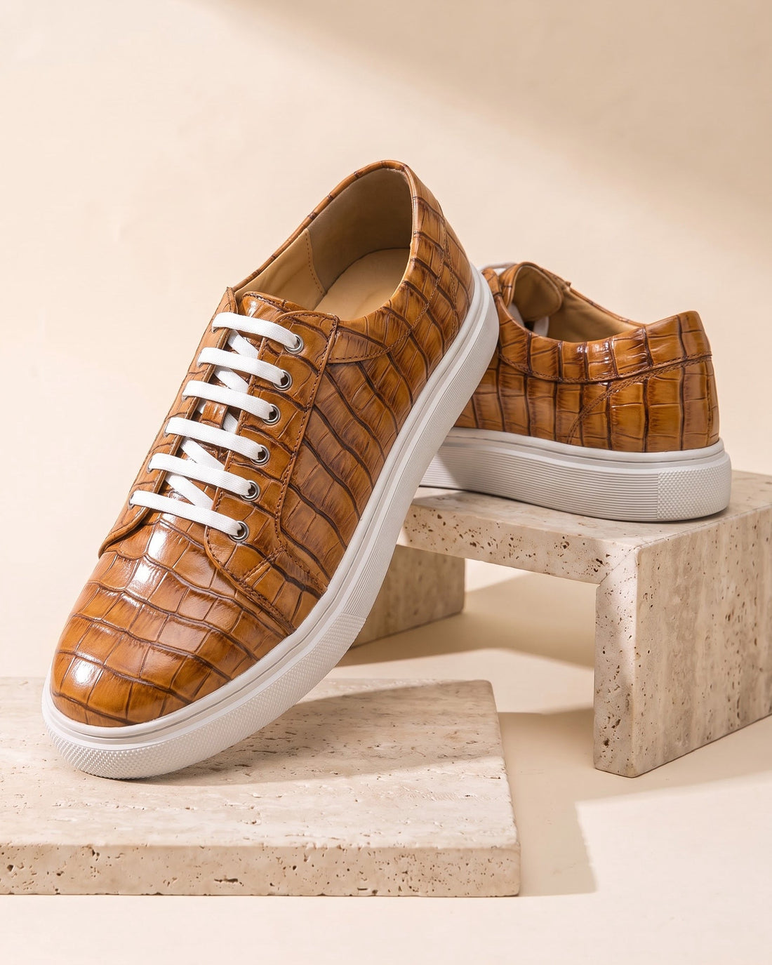 Camillo Men's Leather Trainers