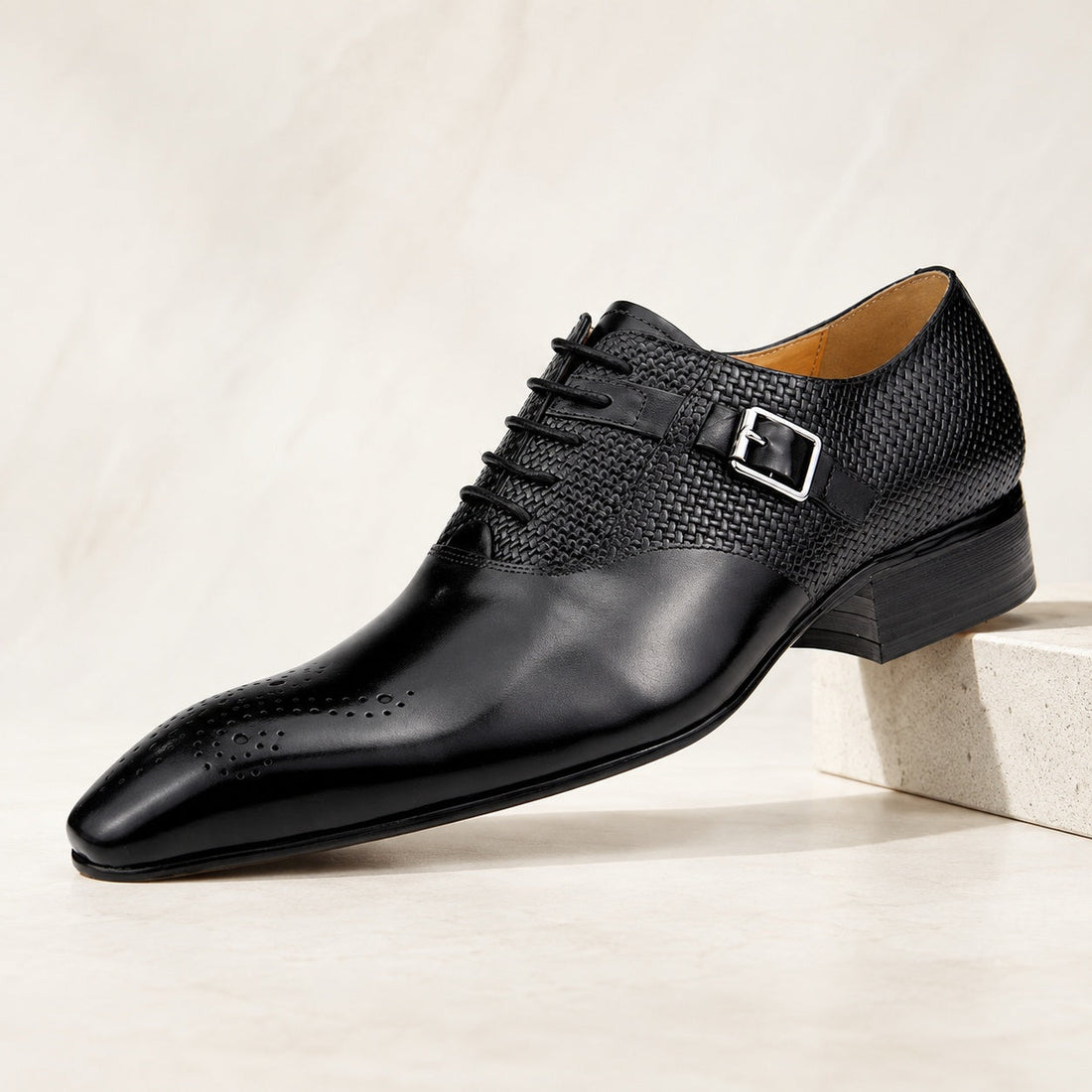 Men's Leather Oxford Shoes – Natale