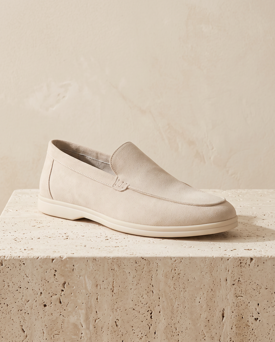 Men's Suede Moccasin Loafers – Ruggero