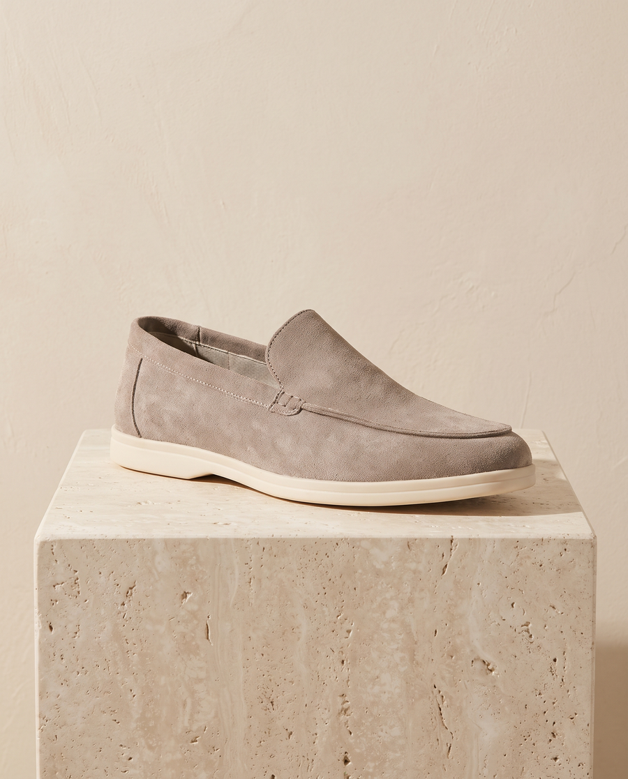 Men's Suede Moccasin Loafers – Ruggero
