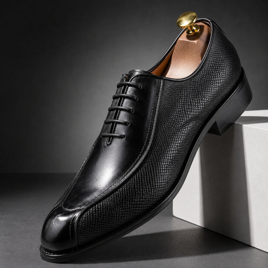 Men's Leather Oxford Shoes – Lauro