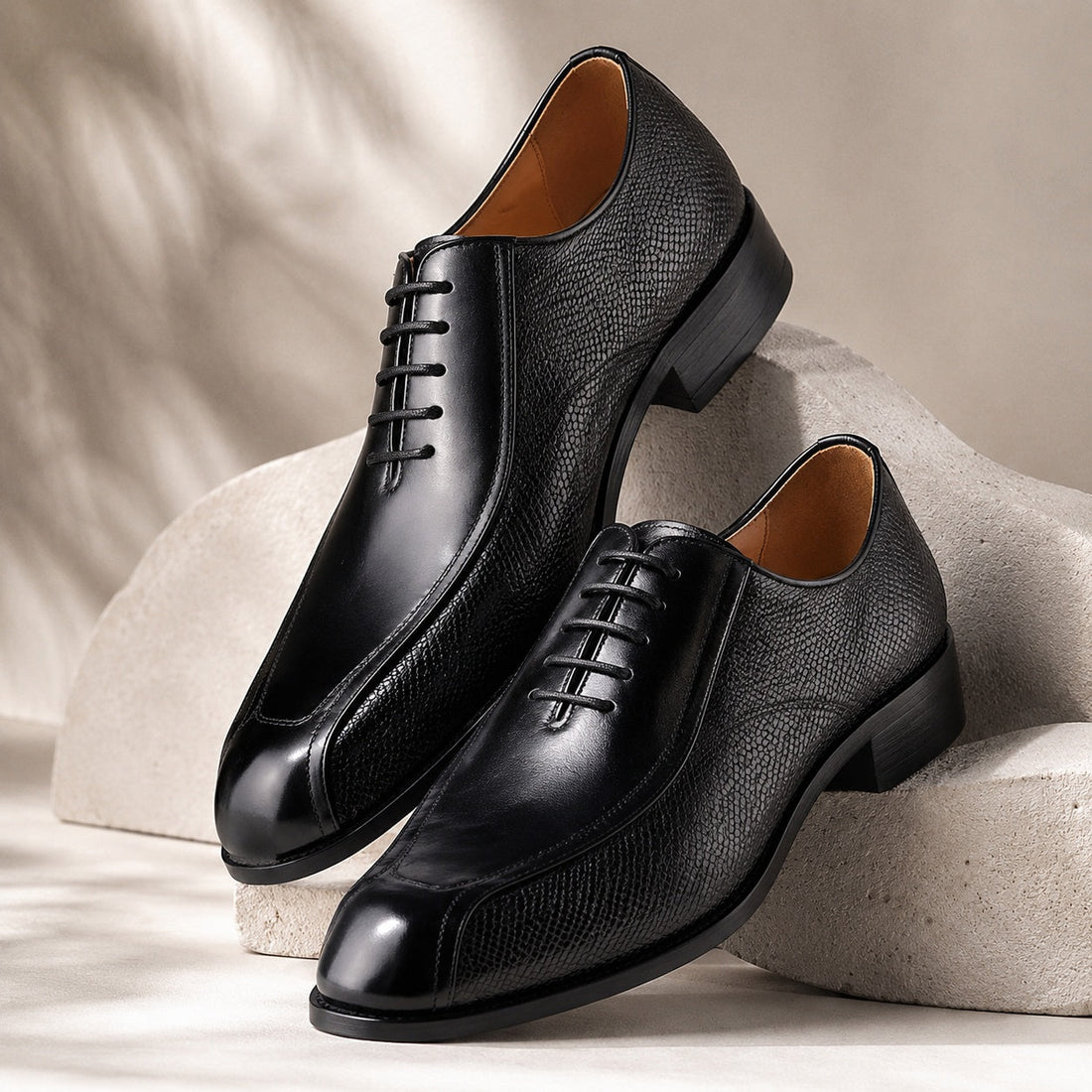 Men's Leather Oxford Shoes – Lauro