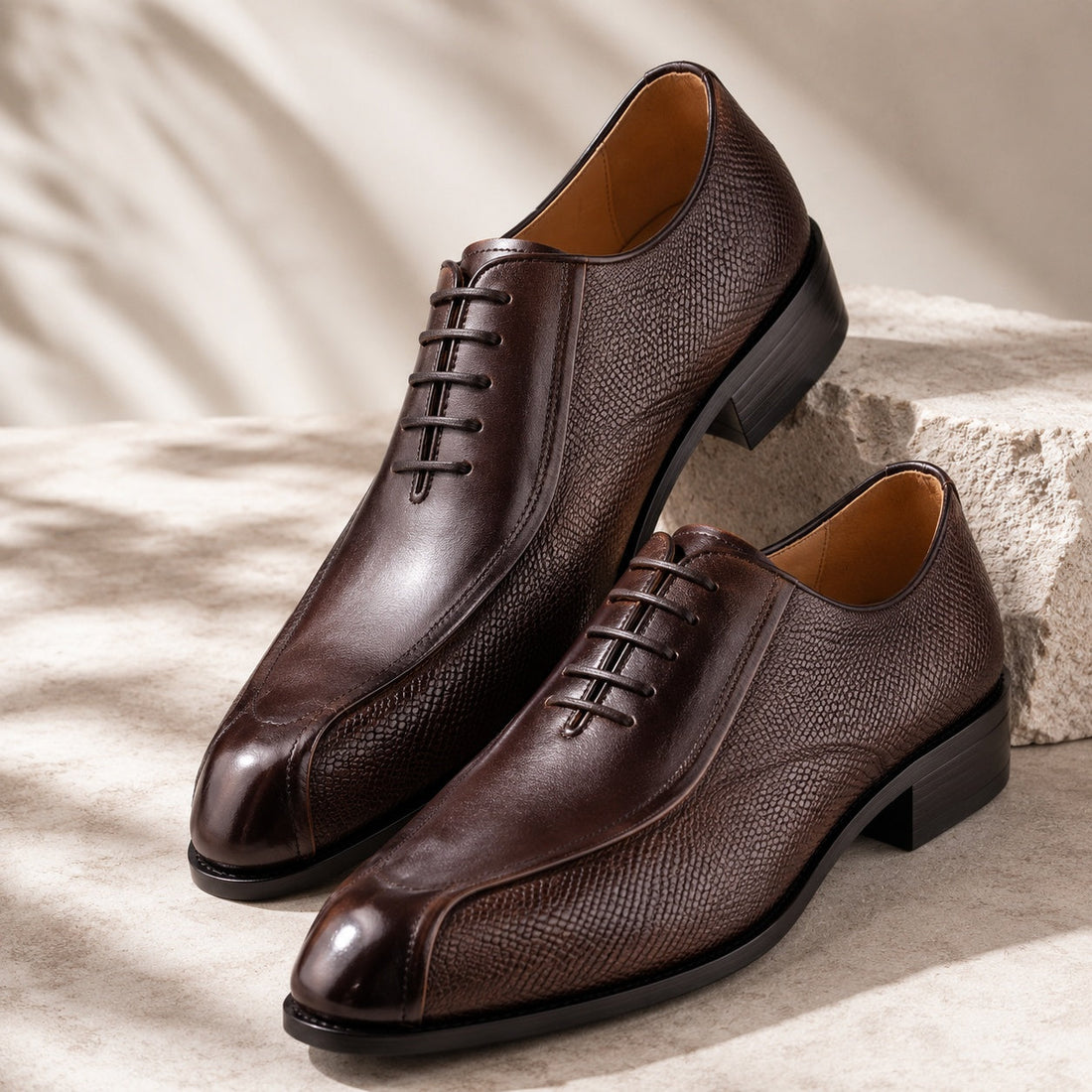 Men's Leather Oxford Shoes – Lauro