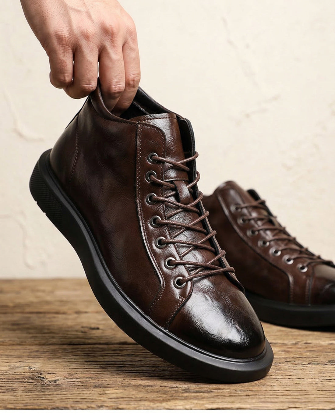 Alfonso Men's Leather Boots