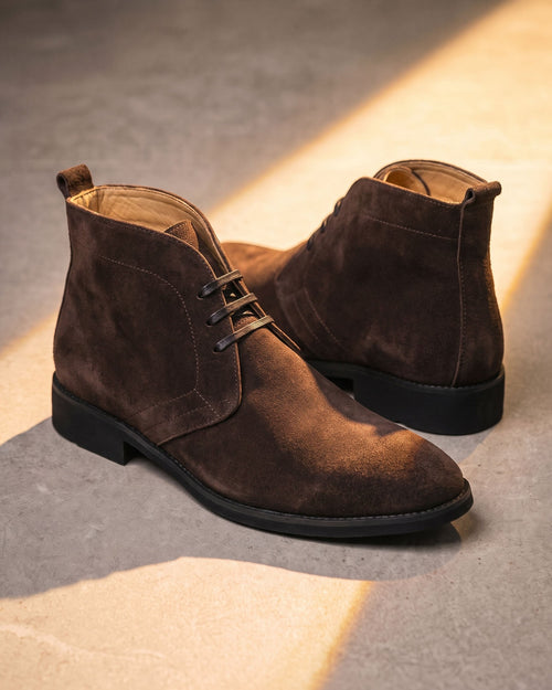 Men's Suede Chukka Boots – Luis