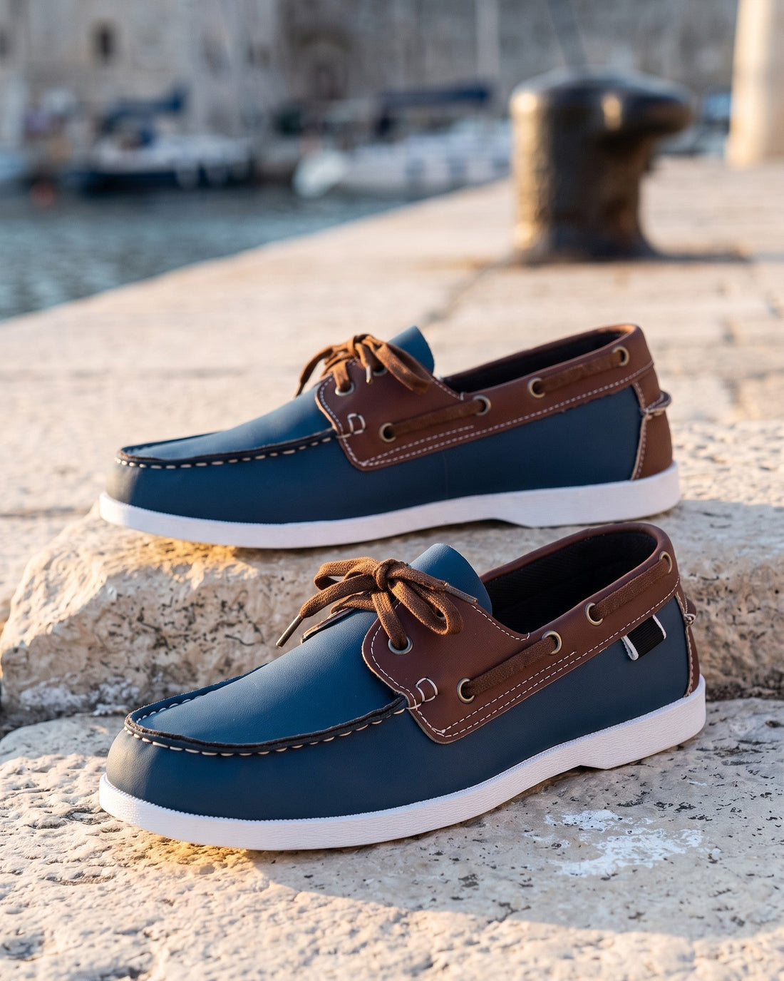 Moreno Men's Leather Driving Shoes