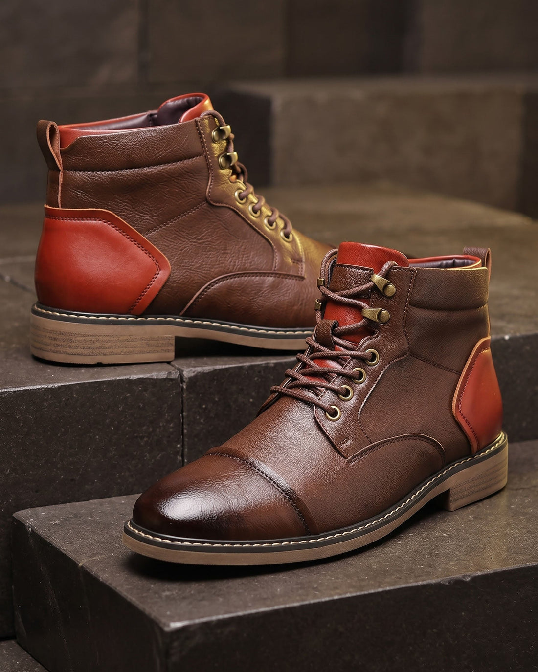 Paolo Men's Leather Boots