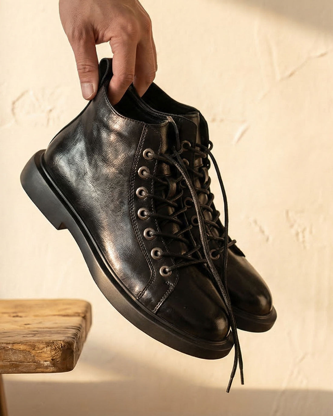 Alfonso Men's Leather Boots