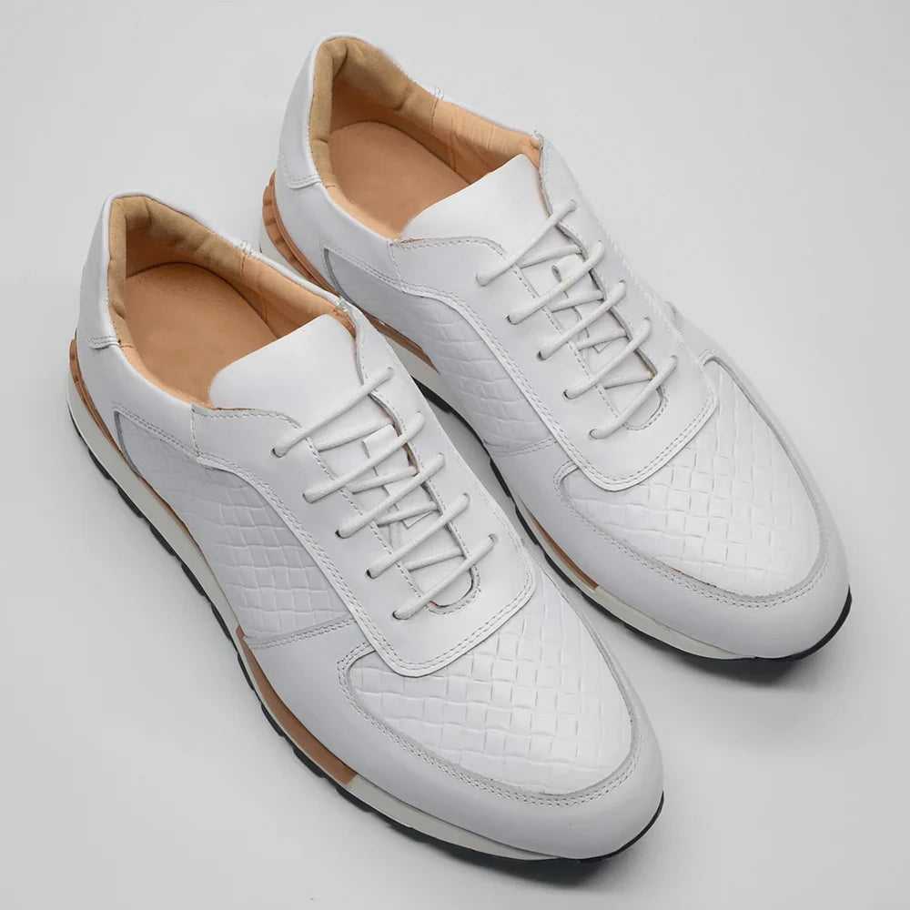 Men's Leather Trainers – Corrado