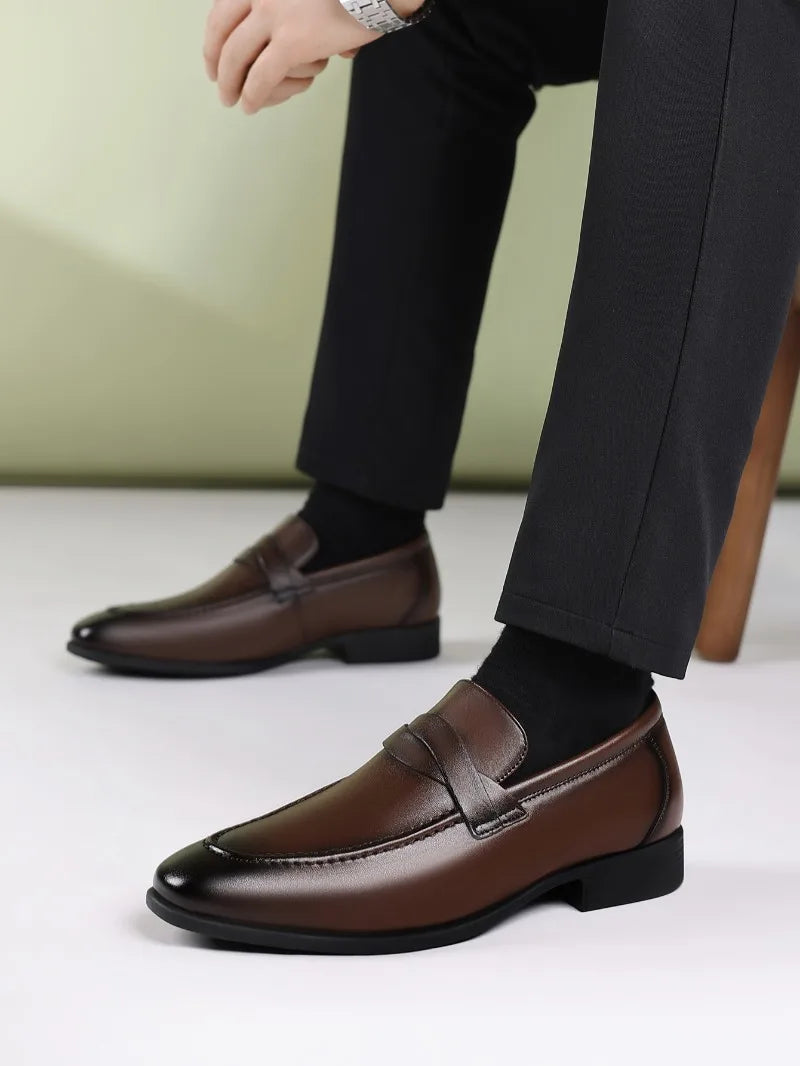 Men's Leather Loafers – Celestino