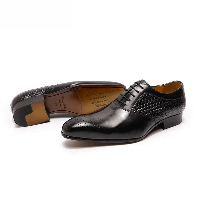 Men's Leather Oxford Shoes – Casimiro