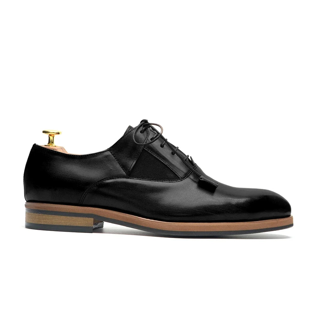 Men's Leather Oxford Shoes – Alberico