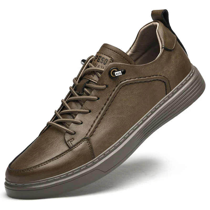 Men's Leather Derby Shoes – Zaccaria