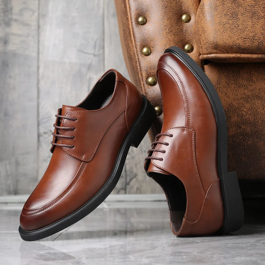 Men's Leather Derby Shoes – Tommaso