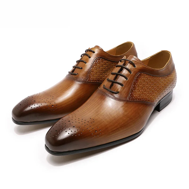 Men's Leather Oxford Shoes – Casimiro
