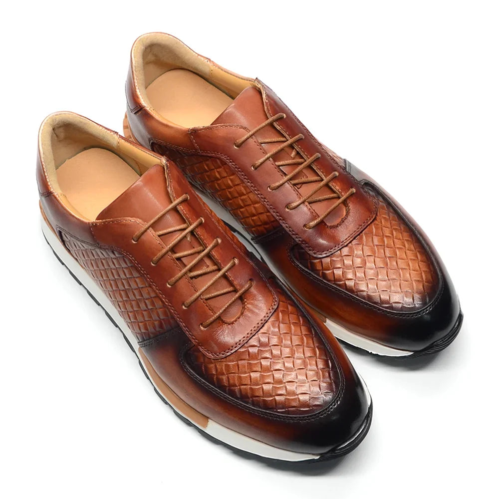 Men's Leather Trainers – Corrado