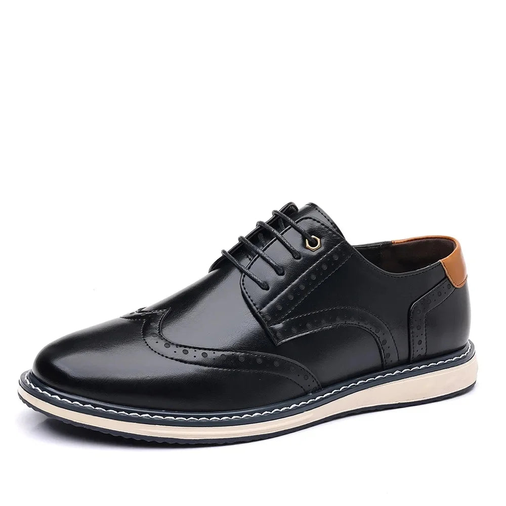 Men's Patent Leather Brogues – Nino