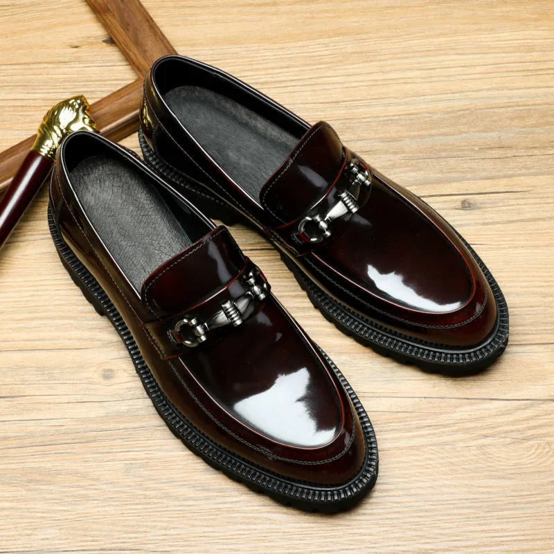 Men's Patent Leather Loafers – Ferruccio