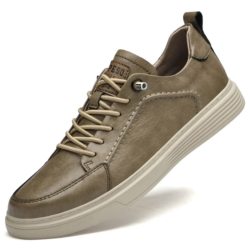 Men's Leather Derby Shoes – Zaccaria