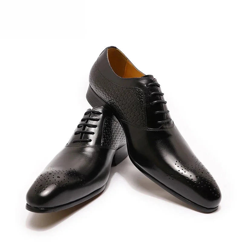 Men's Leather Oxford Shoes – Casimiro
