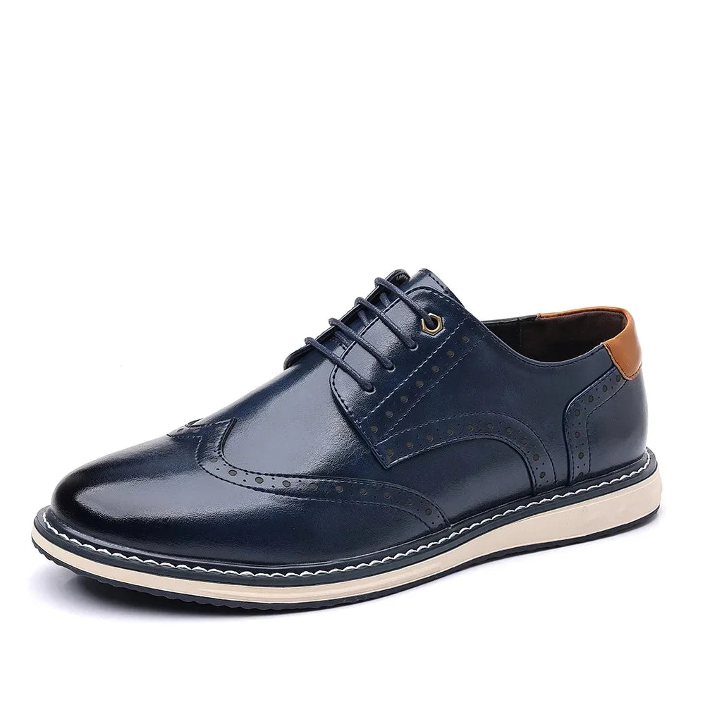 Men's Patent Leather Brogues – Nino