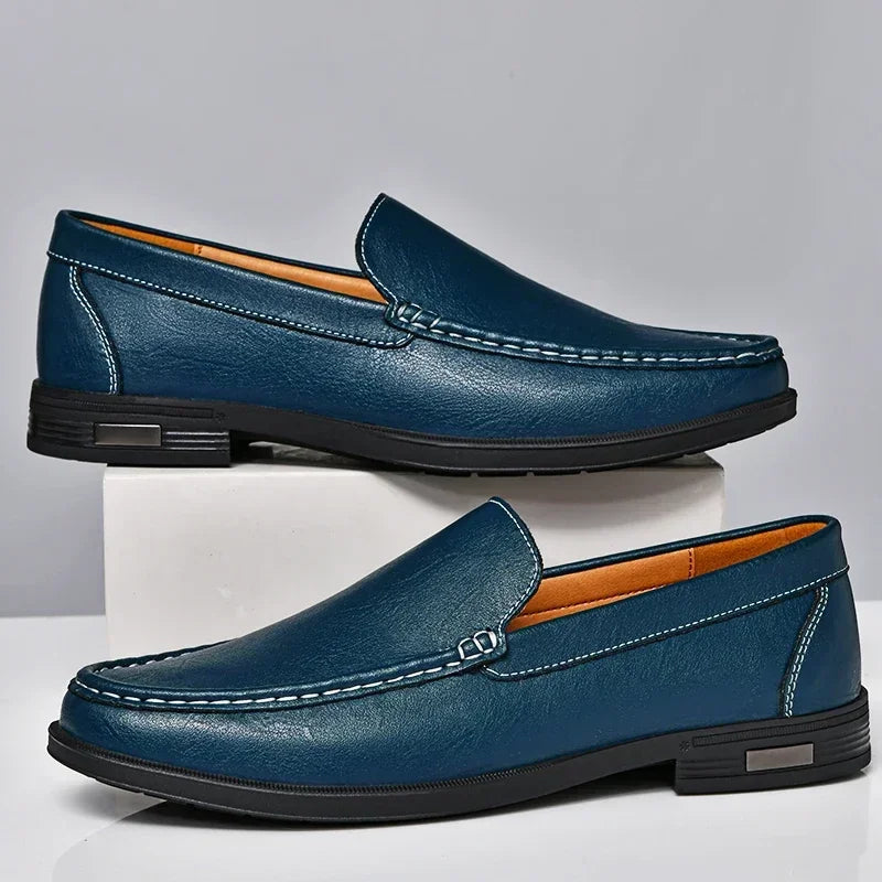 Men's Faux Leather Loafers – Gianni