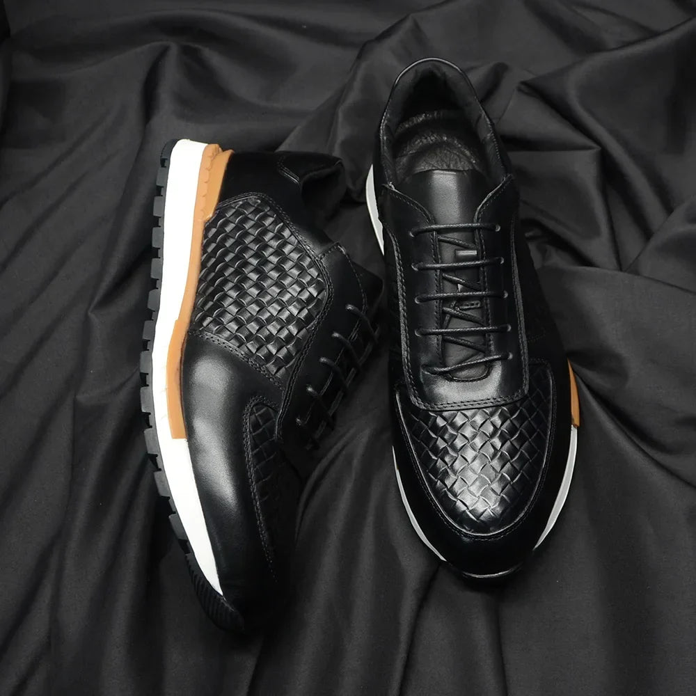Men's Leather Trainers – Corrado