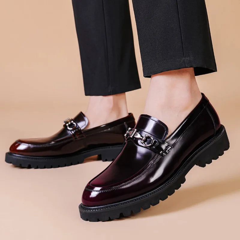 Men's Patent Leather Loafers – Ferruccio