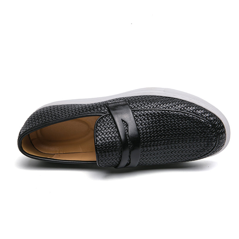 Men's Leather Slip-On Trainers – Ercole