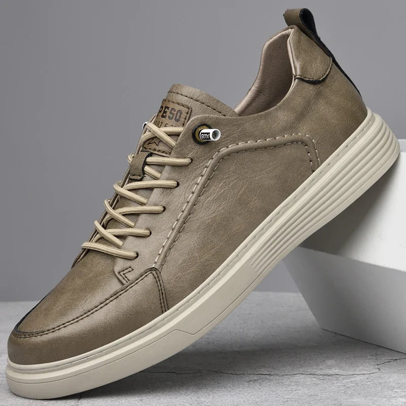 Men's Leather Derby Shoes – Zaccaria