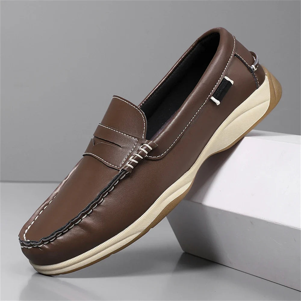 Men's Leather Driving Shoes – Damiano