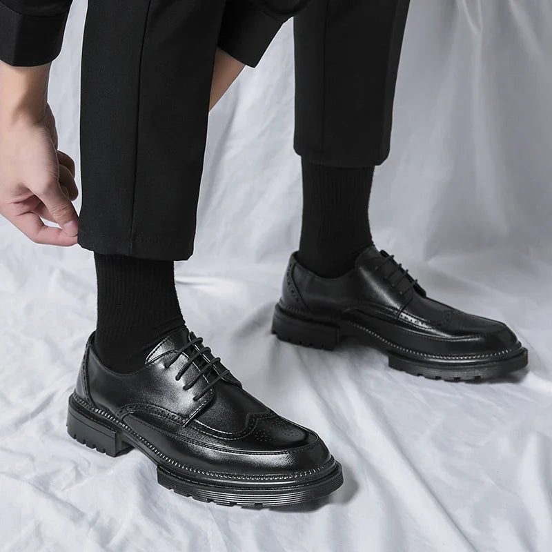 Men's Leather Brogues – Tullio