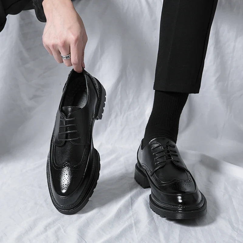 Men's Leather Brogues – Tullio