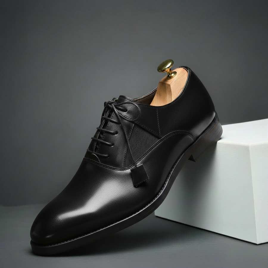 Men's Leather Oxford Shoes – Alberico