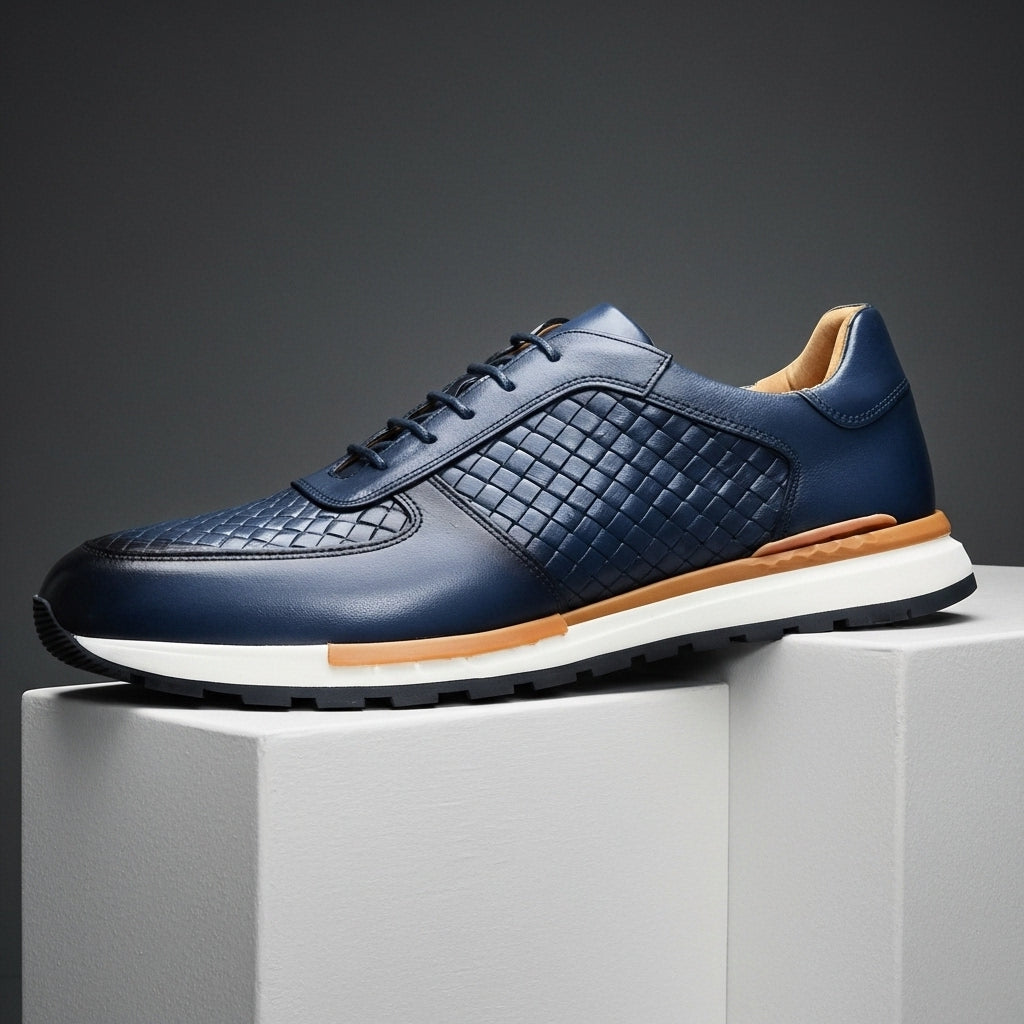 Men's Leather Trainers – Corrado