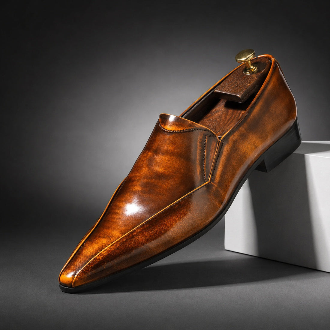 Men's Leather Loafers – Leandro