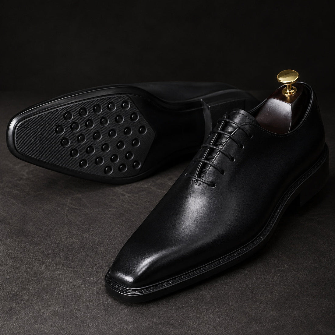 Men's Leather Oxford Shoes – Gregorio