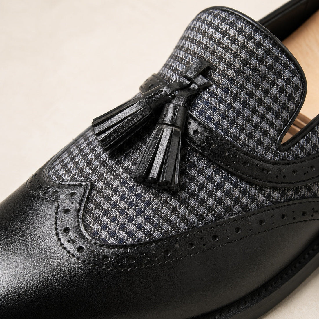 Men's Leather Tassel Loafers – Ezio