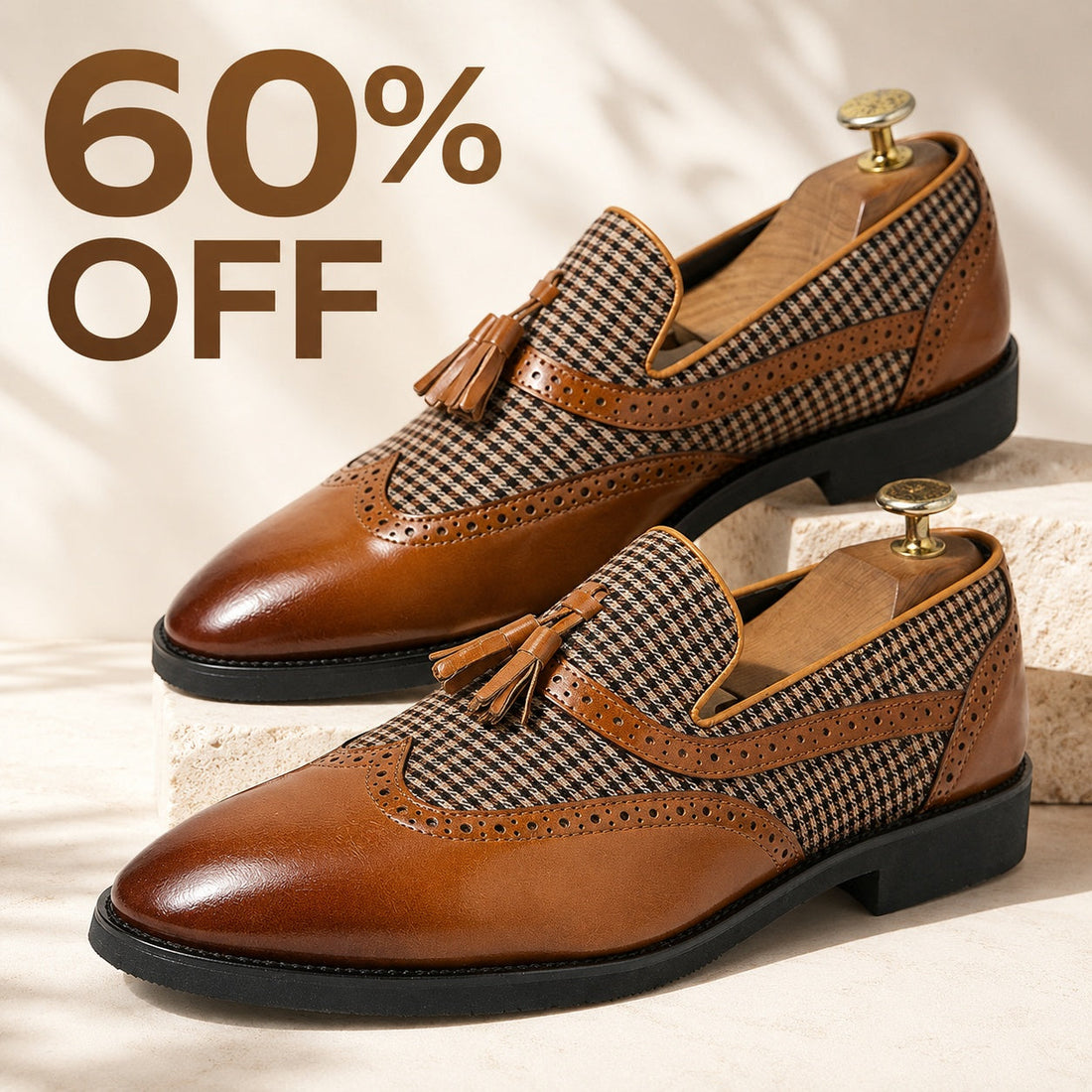 Men's Leather Tassel Loafers – Ezio