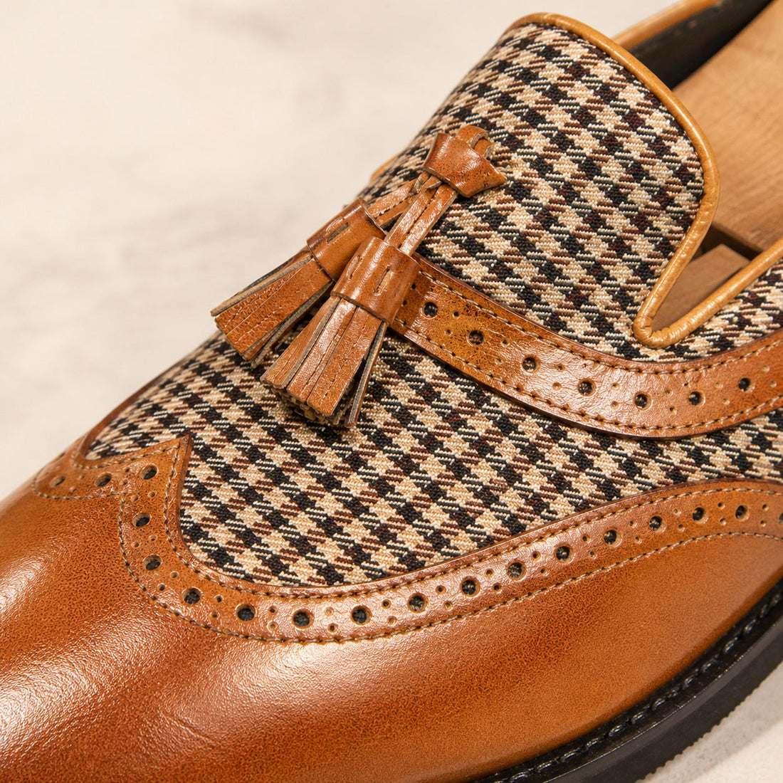 Men's Leather Tassel Loafers – Ezio