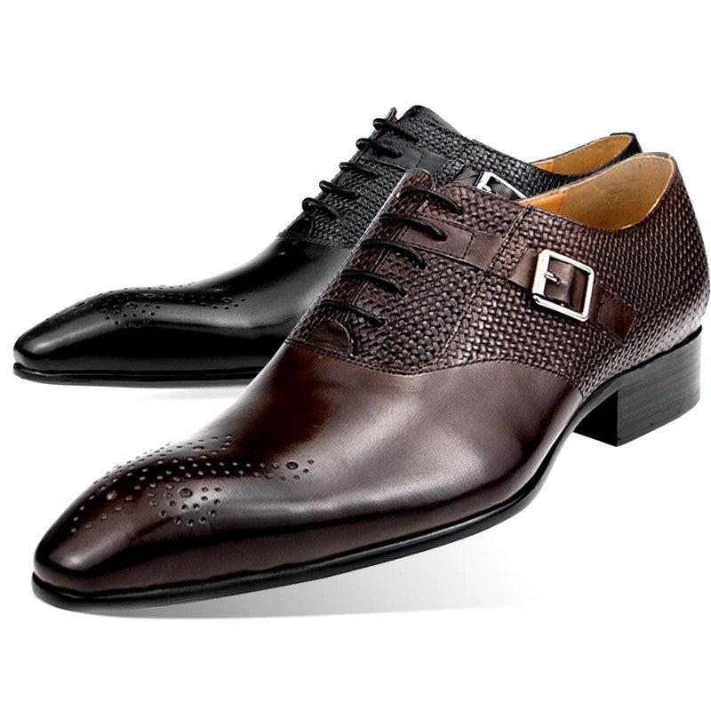 Men's Leather Oxford Shoes – Natale