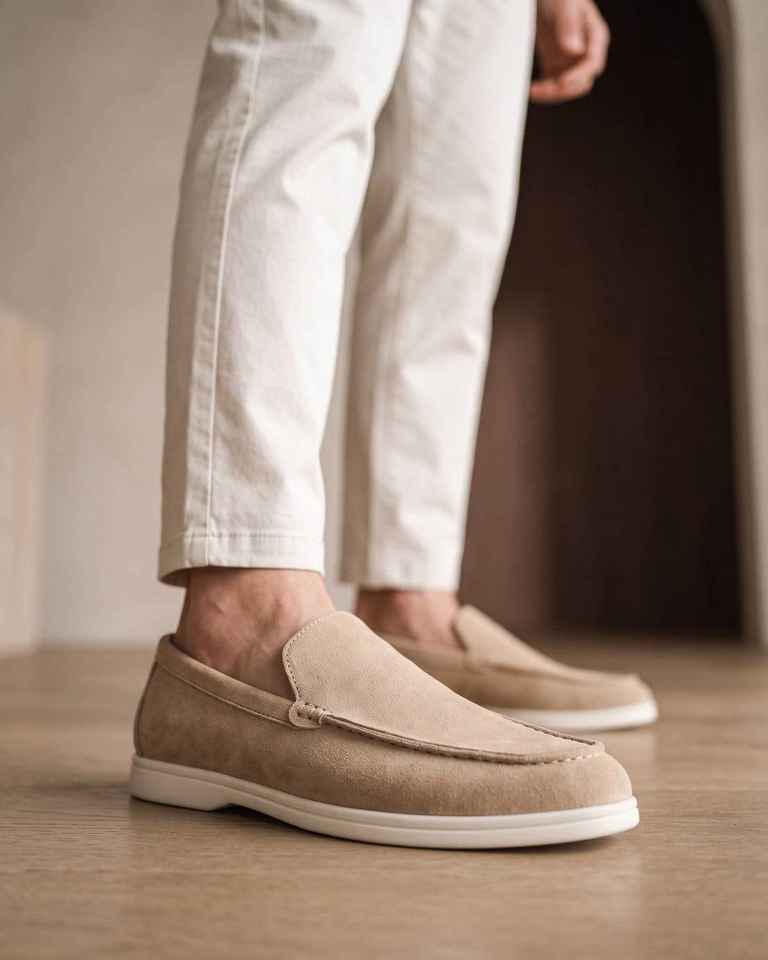 Zeno Men's Suede Loafers