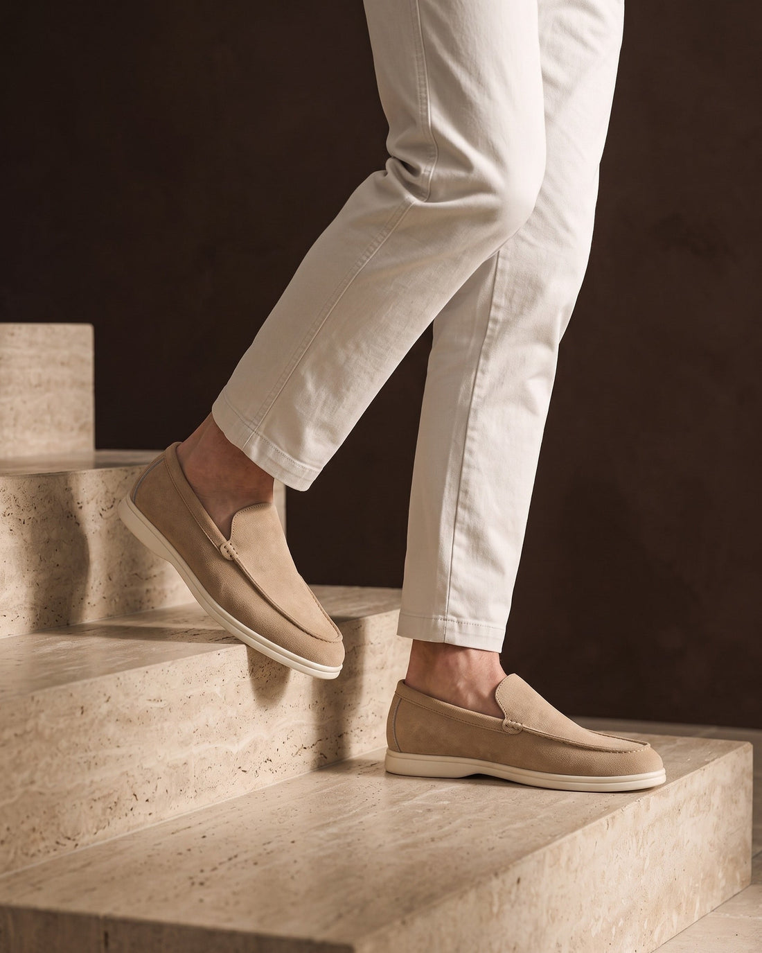 Zeno Men's Suede Loafers