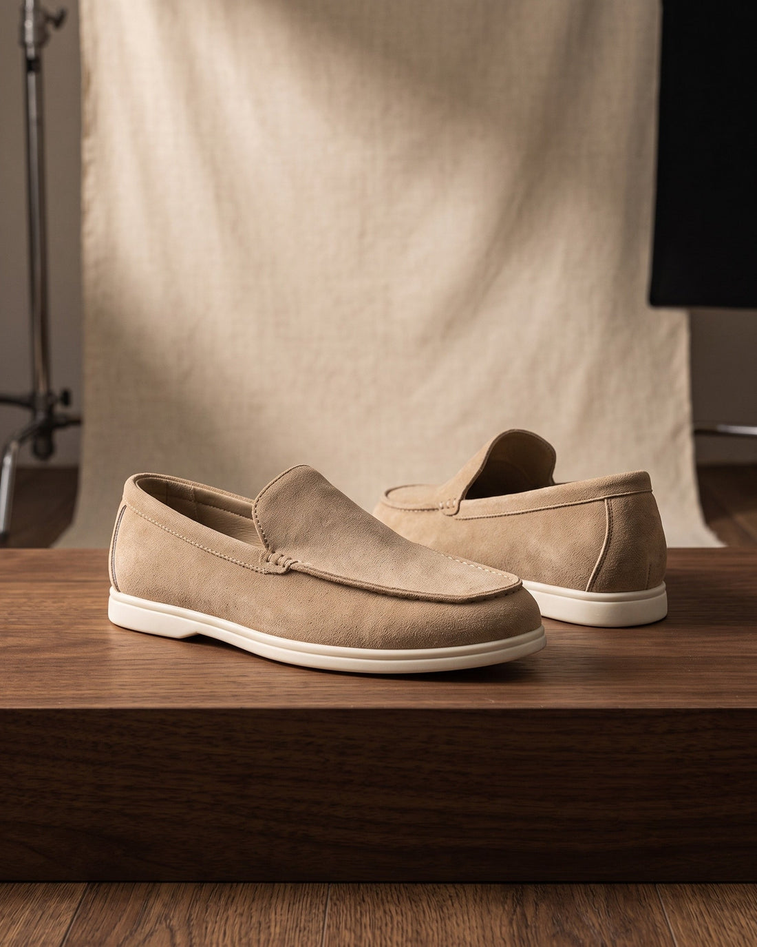 Zeno Men's Suede Loafers