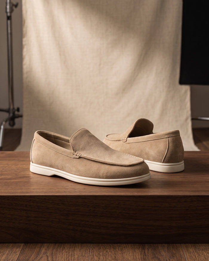 Zeno Men's Suede Loafers