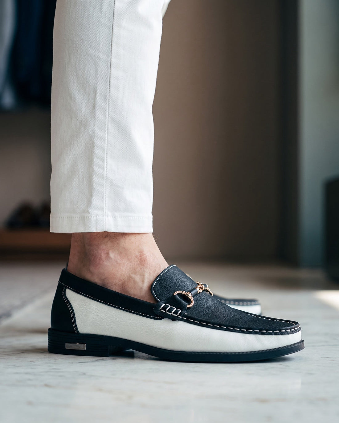 Stefano Men's Leather Loafers
