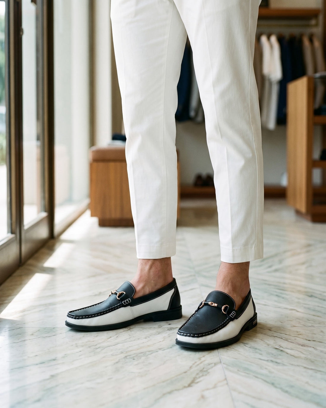 Stefano Men's Leather Loafers