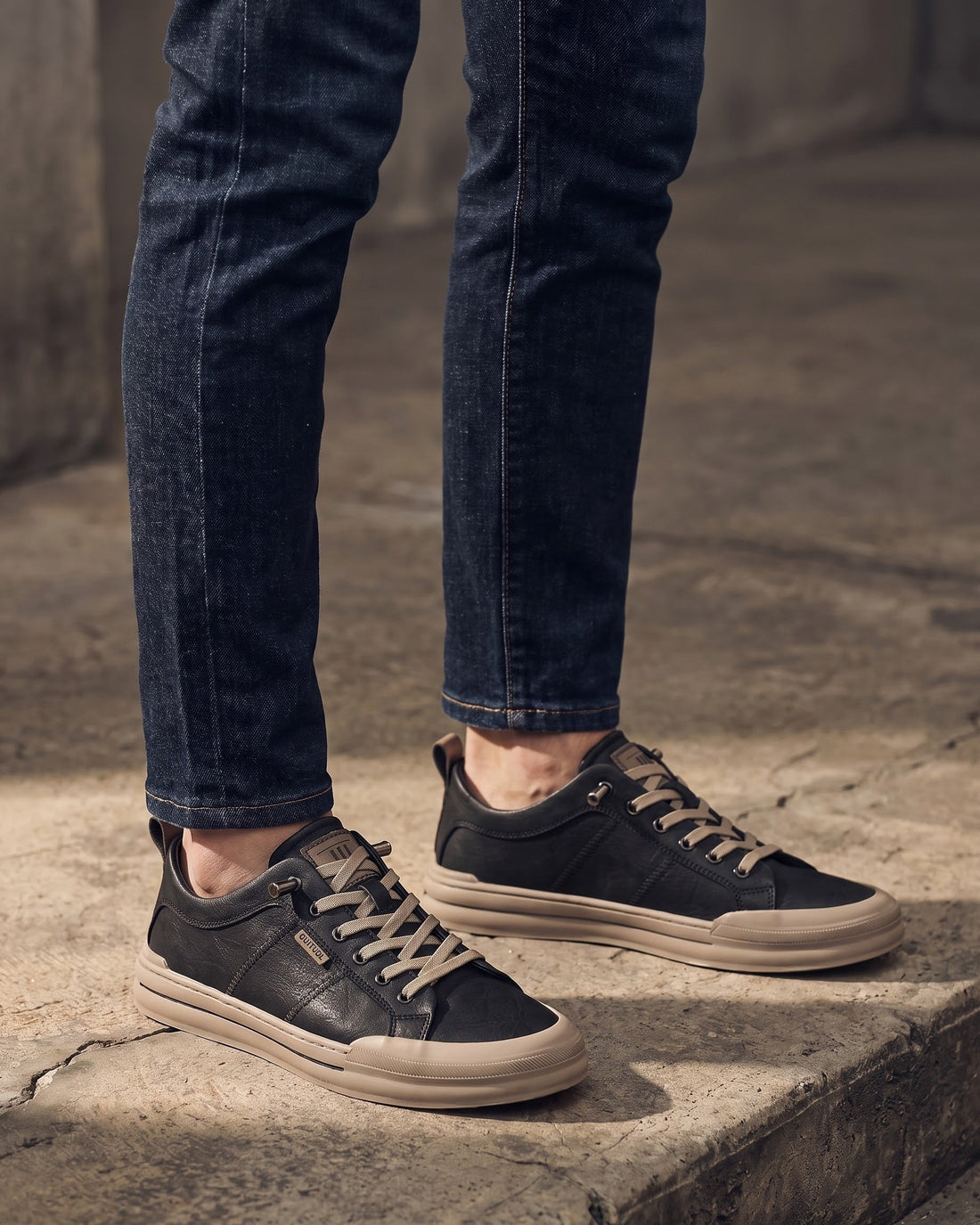 Carlo Men's Leather Trainers